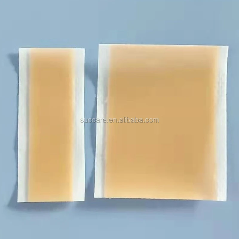 Silicone Dressing skin friendly adhesive easy removal medical by roll or sheet