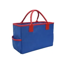 Manufacturers supply Simple Stationery Bag Capacity Pencil Case Oxford Storage Pouch School Office Organizer pen bag with logo