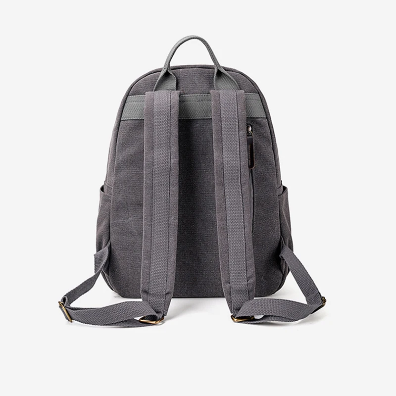 2021 wholesale new fashion travel cute canvas college students school book bag kids backpack