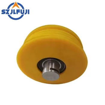 Elevator Deflector Sheave for Elevator Traction Machine Cast Iron Elevator Car Top and Counterweight Drive Pulley slot 10/12/13