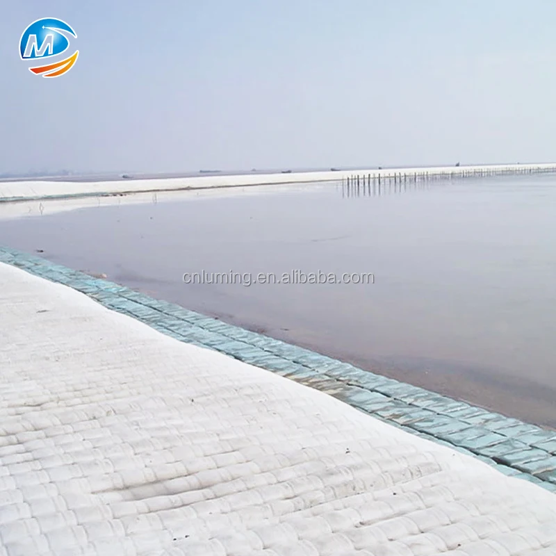 staple/short fiber pp(polypropylene)  needle punched black color Geotextile for reducing soil erosion