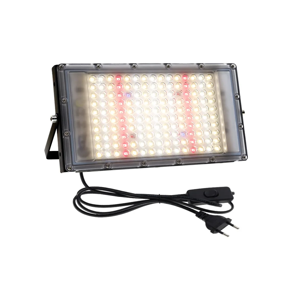 300w Led Full Spectrum Phyto Lamp Greenhouse Hydroponic Plant Growth Seedling Light Plant Grow Light Aluminum 50w 100w 200w 50