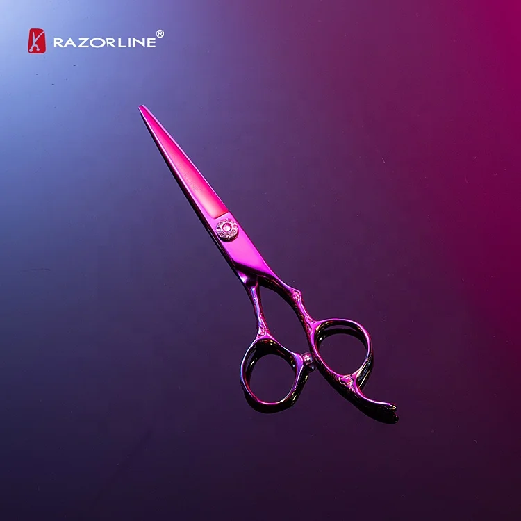 Left handed Different Types Of Barber Scissors Hair Cut