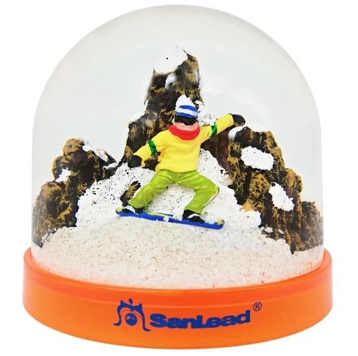 Quicksand Oil-filled Semi-circle Creative Paperweight, Floating Student Home Decorative Small Ornament Regular Item Small Gift.