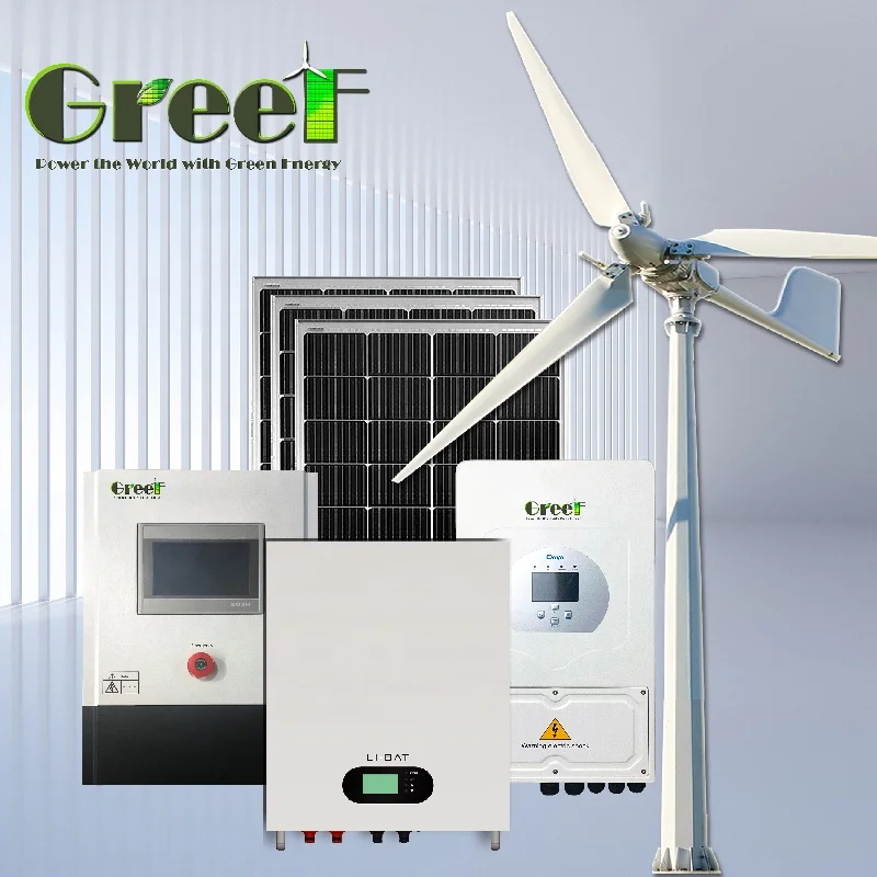 10kW 5kW Hybrid solar and wind power system for home electric generator with solar wind turbine