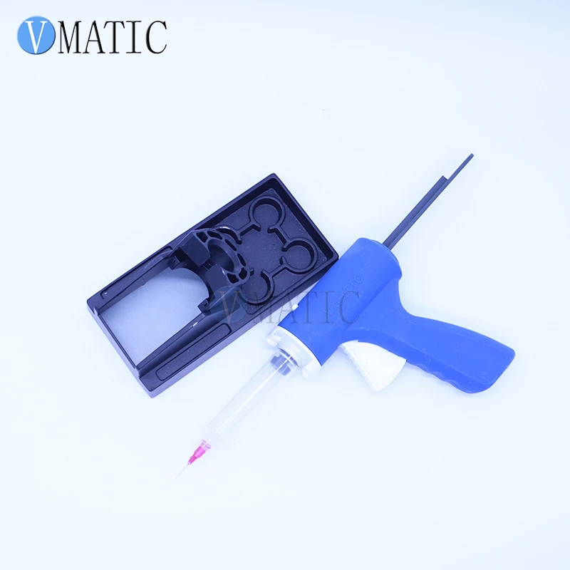 Free Shipping Plastic 30cc 30ml Dispensing Syringe Barrel Glue Caulking Gun