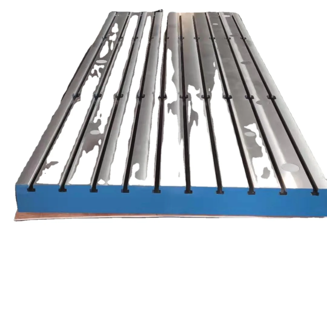 Cast iron surface plate t slot cast iron surface plate cast iron t slot plate