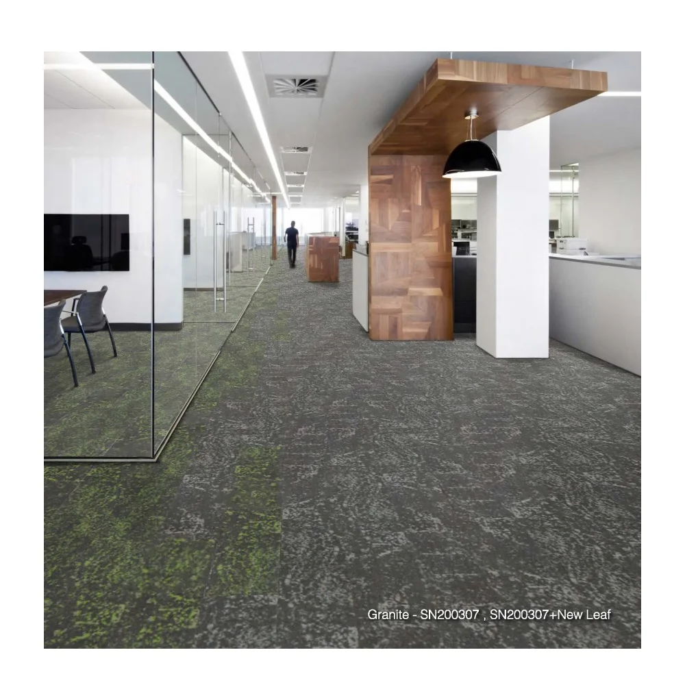 Kaili Modern Designed 25*100 Commercial Modular Office Carpets Nylon Carpet Tiles