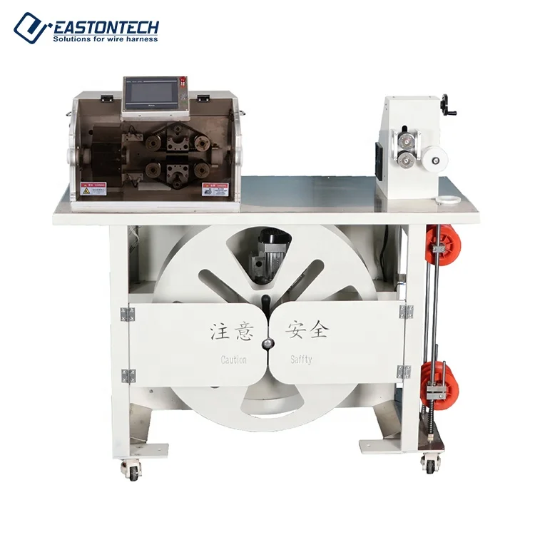 EW-12A-2 Tube OD 5-45mm Automatic Corrugated Plastic Tube Cutting Machine Corrugated Tubing Cutting Machine