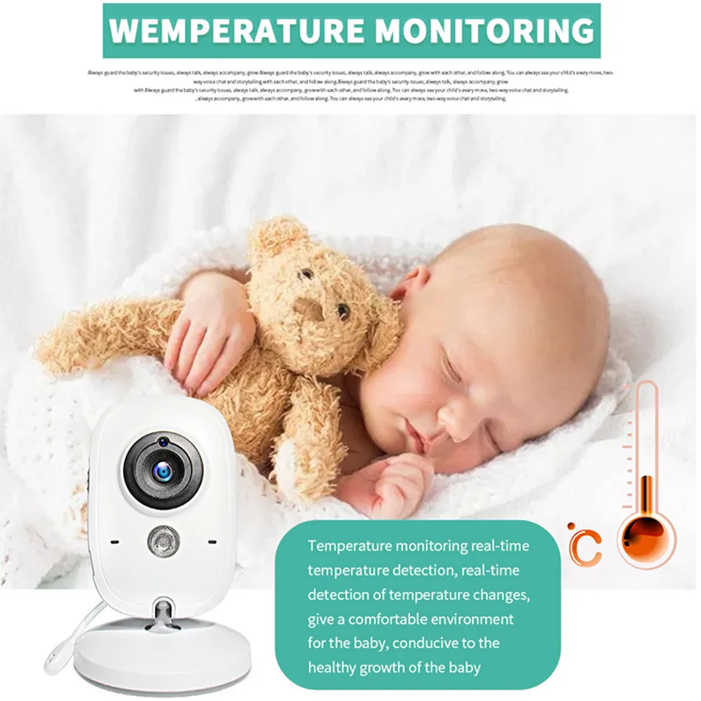 YIZHI HD Baby Sleep Monitoring Camera IP Motion Detection Remote Mini CCTV Smart Wifi Wireless Pet Baby Monitor with 2-Way Audio