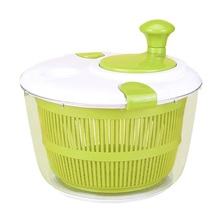 Large Salad Spinner Fruits Vegetables Dryer  BPA Free Drain Lettuce Washer Dryer Drainer Plastic Strainer