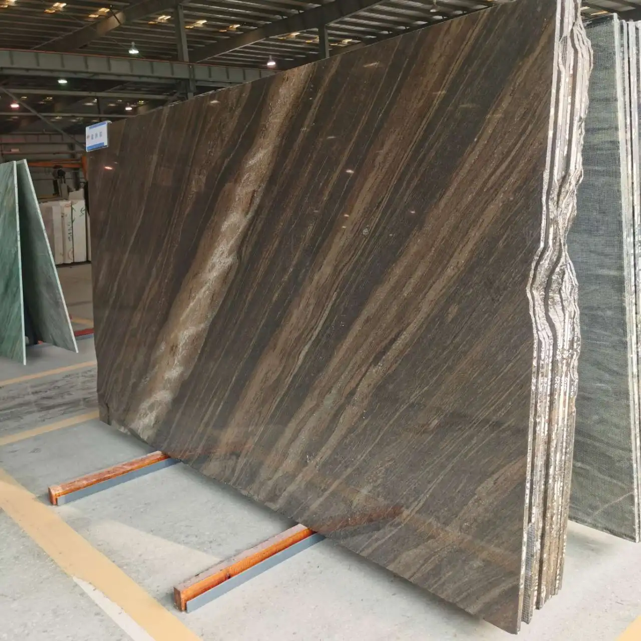 gray marble slab thin slab polished glazed marble look slab wall tiles