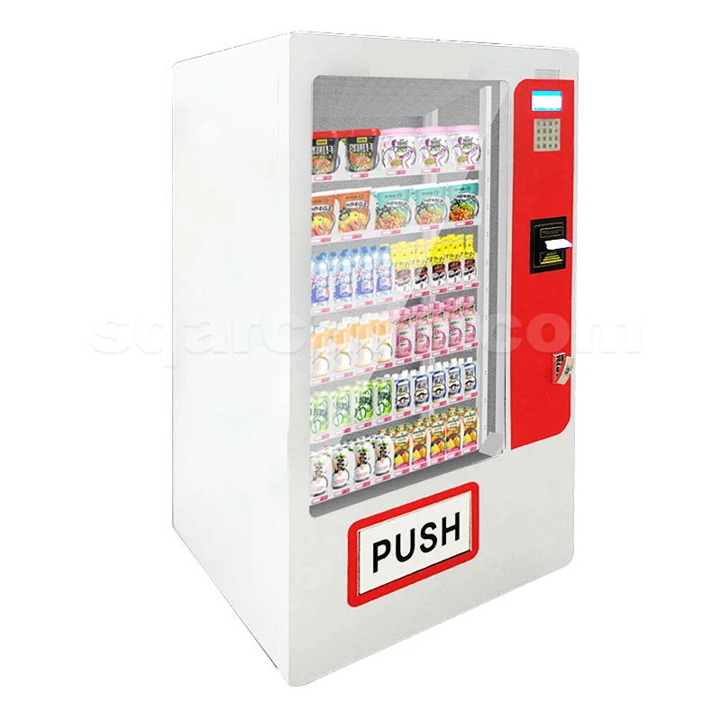 Hotel booking smart self-service potato chips snacks small drinks refrigerated refrigerator mini vending machine