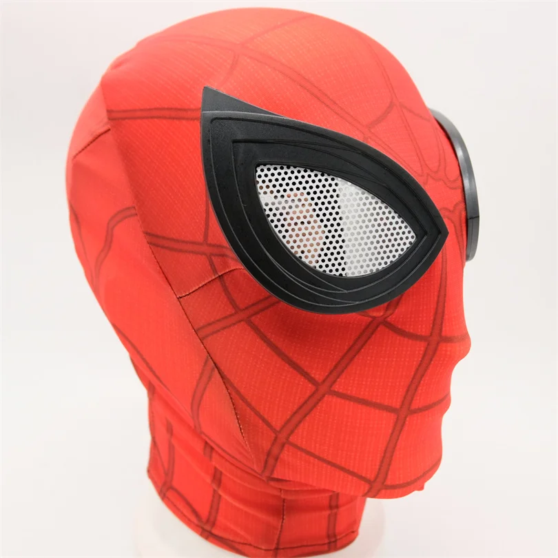 Spiderman Mask Peter Parker Miles Morales Raimi Superhero Cosplay Costume Masks Lens Prop Face Mask Halloween