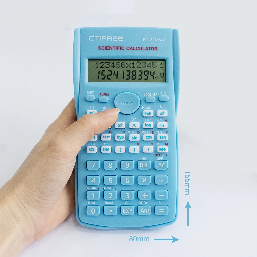 CTIFREE School Examination 12 Digits 240 Functions Student calculadora Electronic Advanced Mathematics Scientific Calculator