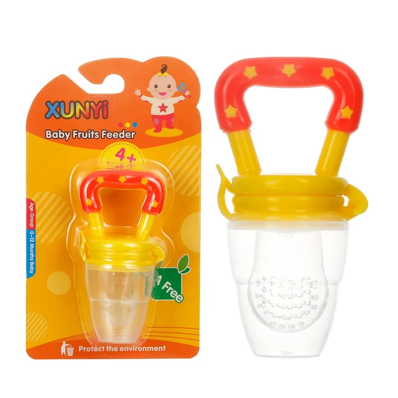 Baby Bottle Feeding Fruit Vegetable Music Newborn Food Supplement Bite Juice Feeder Baby Nimbler Pacifier For Fruit Portable