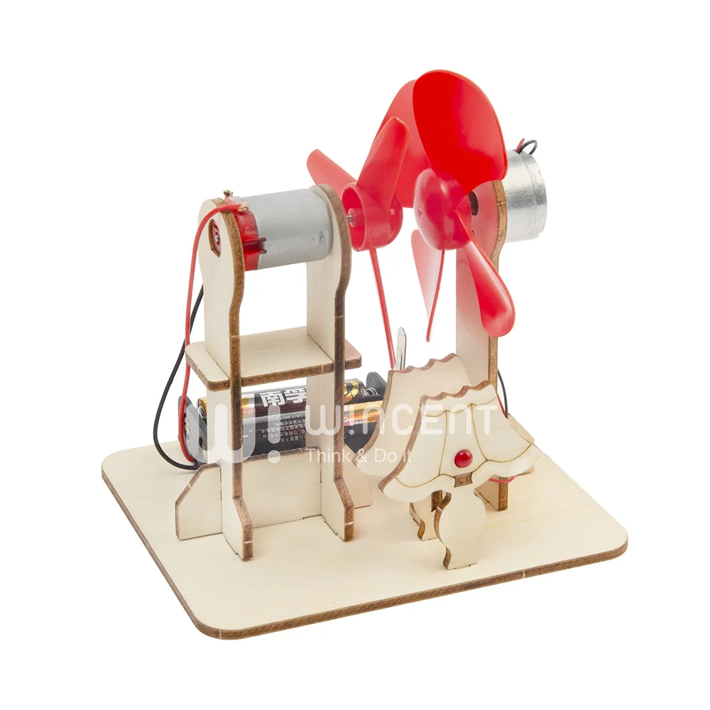 Wholesale Products Montessori Practical Life Material Wind Power School Students 3D Learning Toys Kits