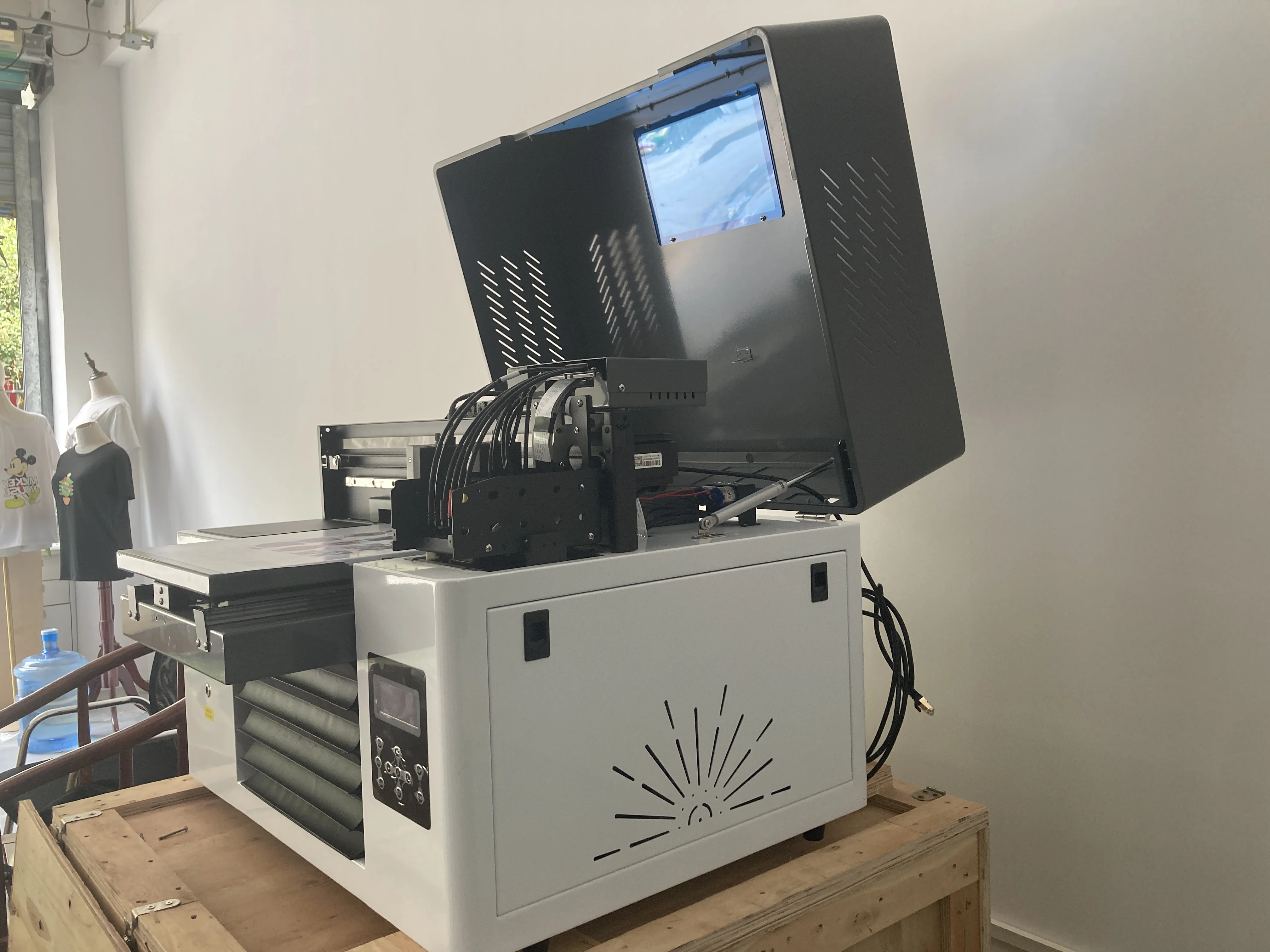 head mini uv flatbed printer 3360 size hot stamping phone case printer cup wraps printer