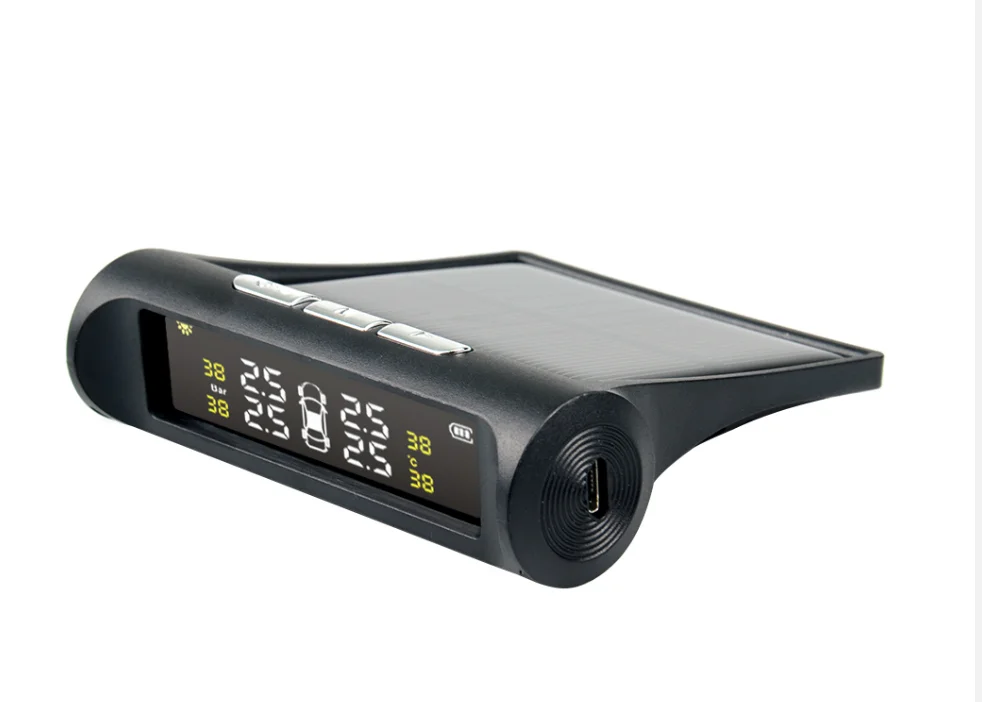 Беспроводная интеллектуальная система мониторинга давления в шинах на солнечной энергии TPMS