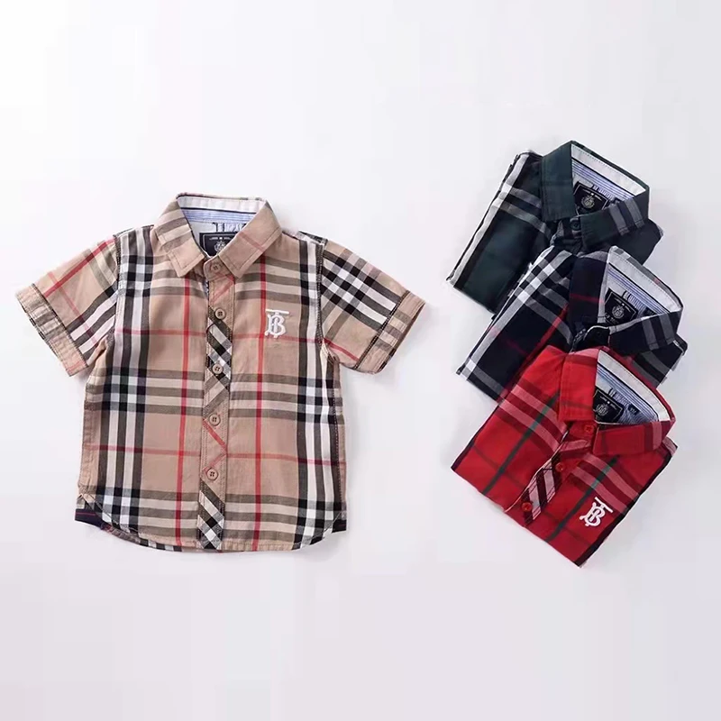 Wholesale price Kids Clothes patchwork corols kids clothing boys 100%cotton Vintage Boys T-Shirts&Polo Shirts