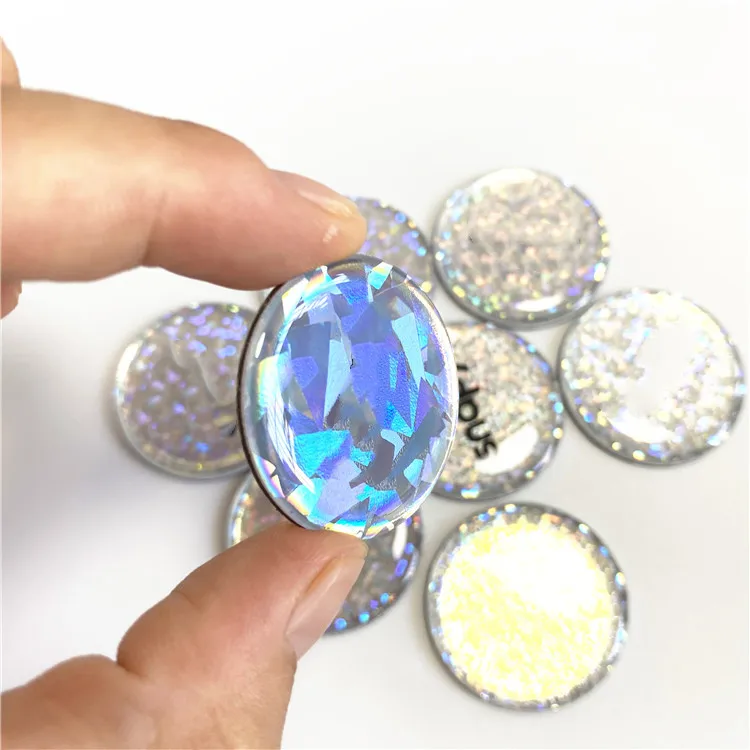 Social Media Sharing Customized Nfc Epoxy Adhesive Sticker For Cell Phone