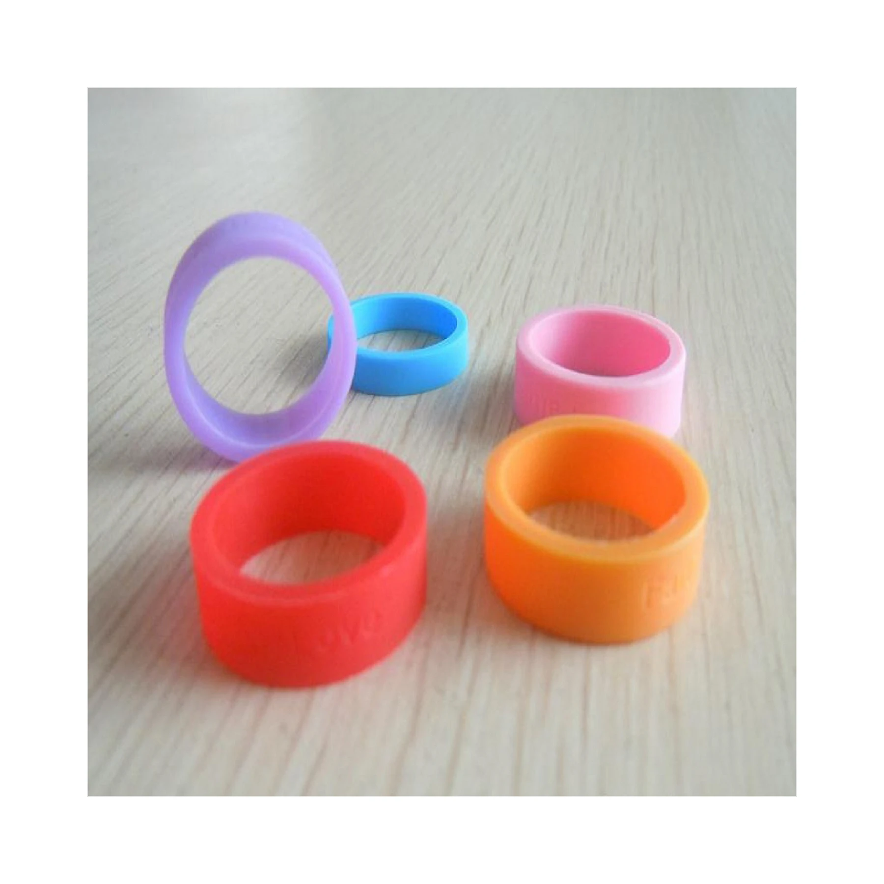 factory price great gift silicon wedding ring