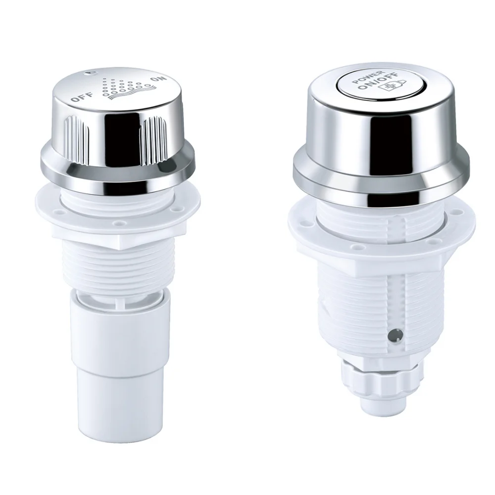 hot tub part Whirlpool Jet System 3*6 ultra thin air Push Button Micro Switch Bath Air Push Controller whirlpool pump air switch