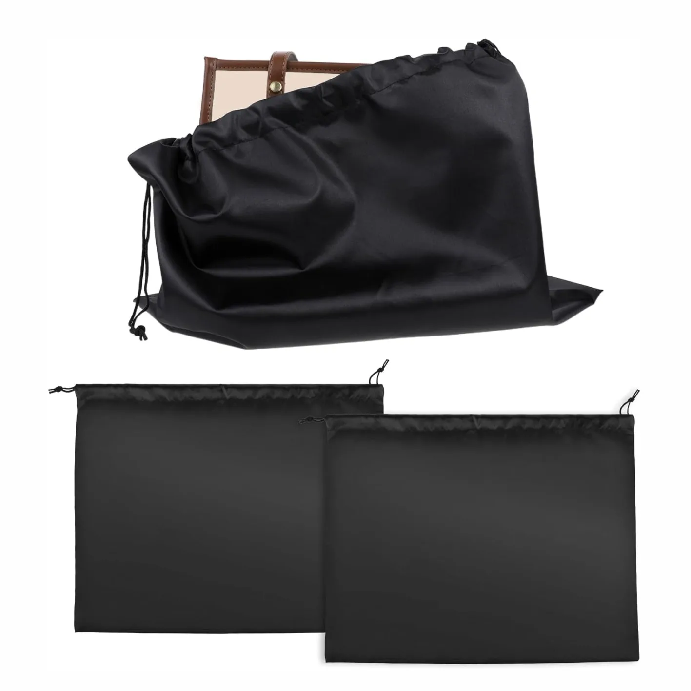 60*50cm Fabric Handbag Dust Bags drawstring dust bag for gift   Travel Storage  Large Storage Pouch Purse Shoes Boots