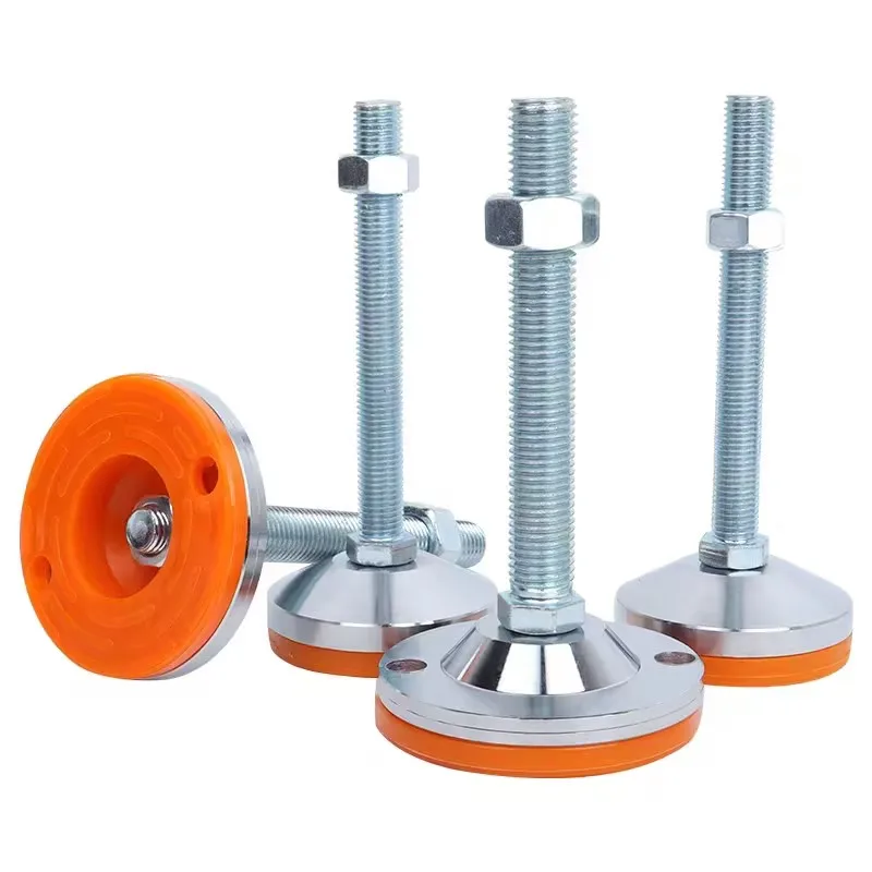 Adjustable foot Leving Adjustable Connector M8 M10 M12 Stem Adjustable Leveling Feet with Different Height Options