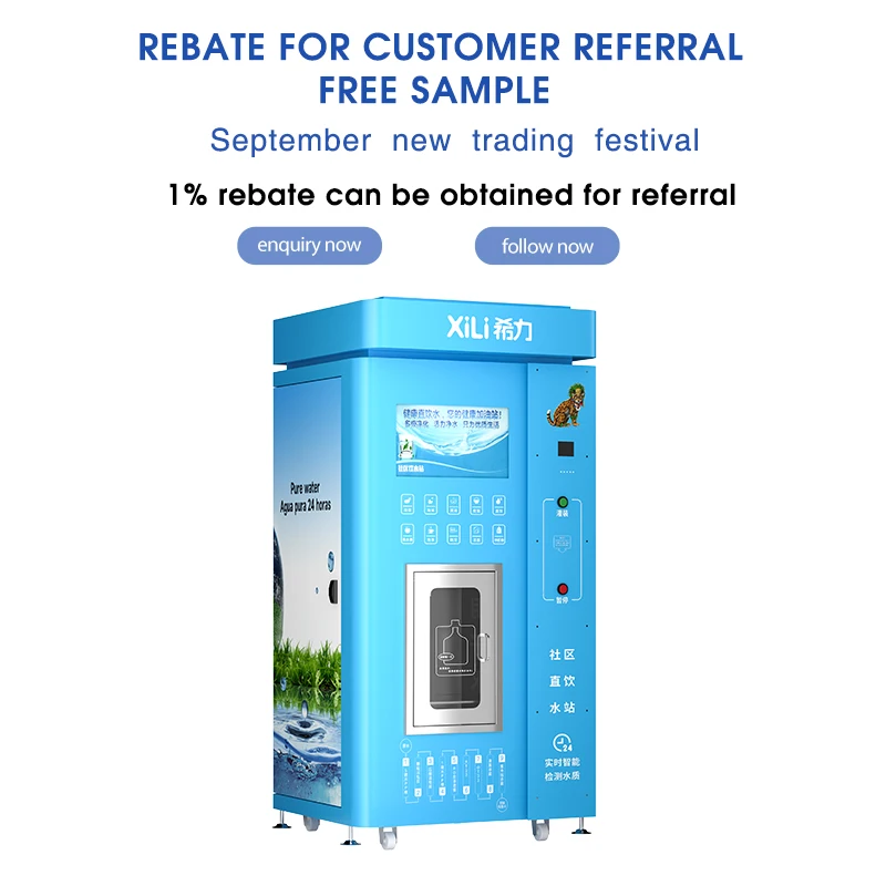 Agua vending water machines device  Purified Ozone UV Water Vending Machine For bottle OdM Drinking Water 5 years  OEM