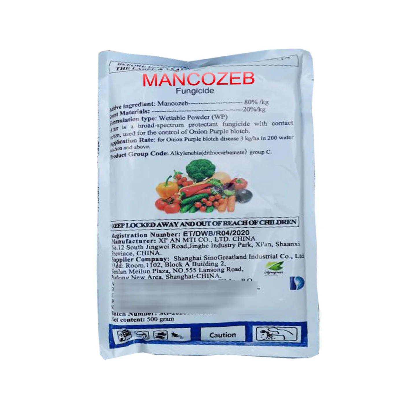 Factory Price Fungicide Mancozeb 80%WP Fungsida Mancozeb Mancozeb-fungicide With High Quality