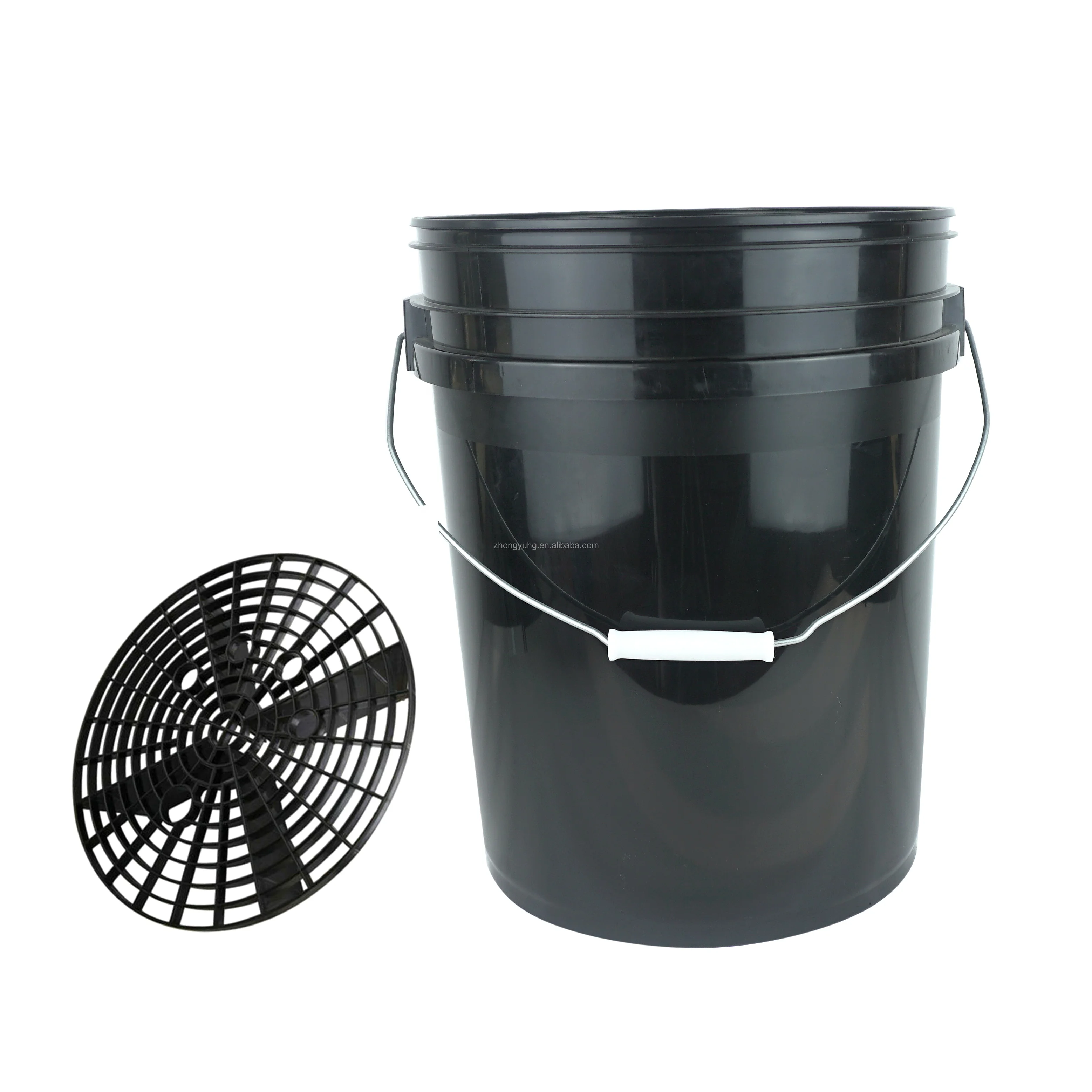Car wash bucket with insert, Gamma Seal Lid car wash bucket