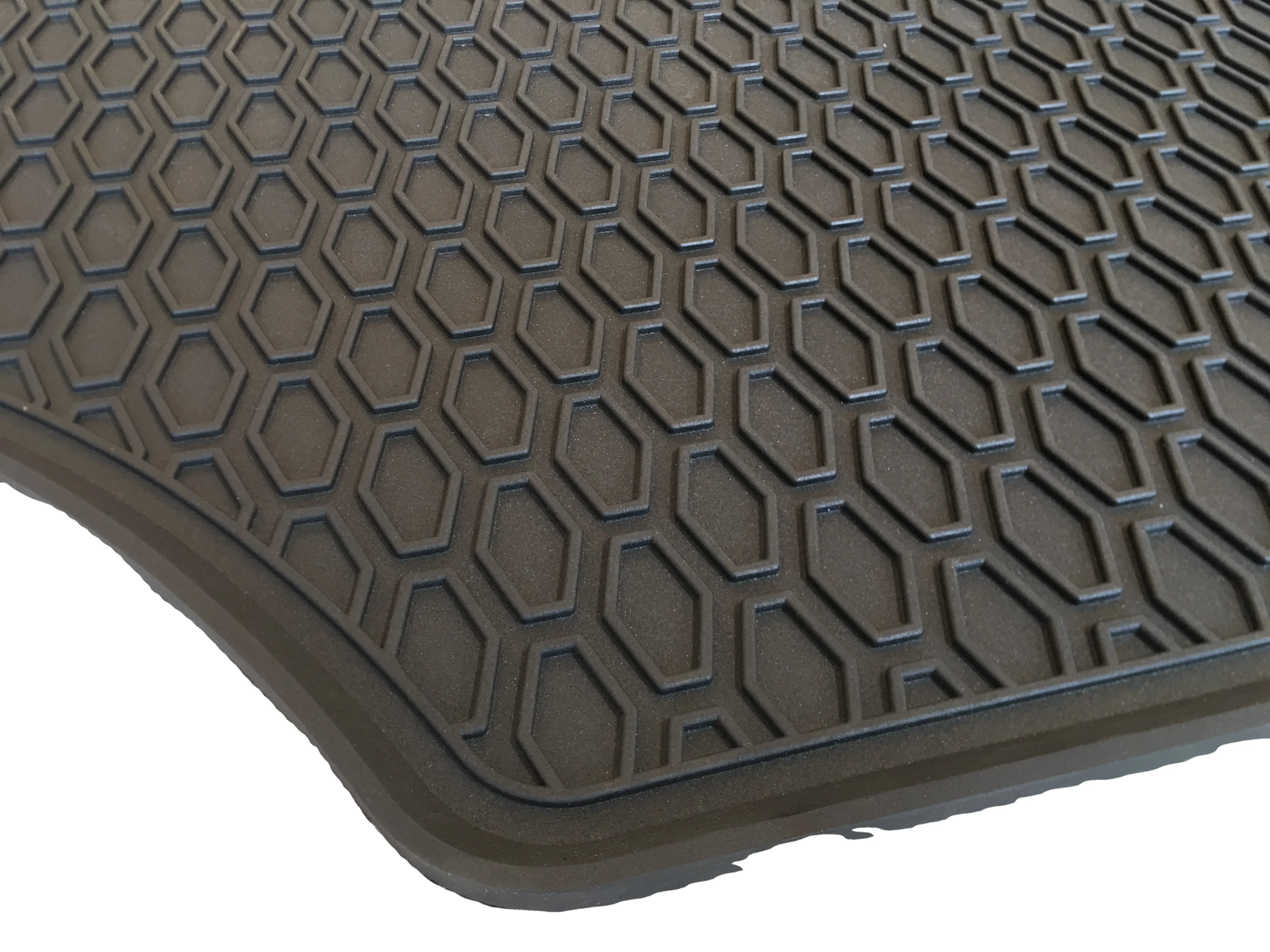 Rubber Car Floor Mats for Toyota Land cruiser 70 76 79 DUAL CAB, 08/2012-2020