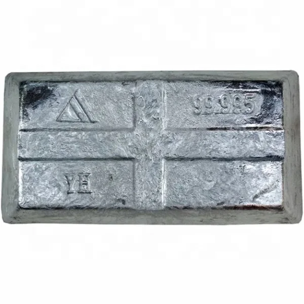99.9 zinc alloy ingots 99.995% Zinc alloy ingot Zamak #2/#3/#5