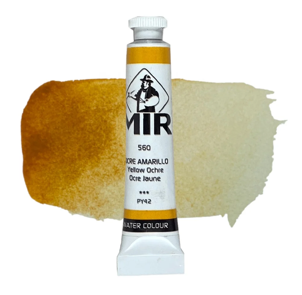 Professional Quality 8Mltube Extra Fine Oil Paint Yellow Art Paint Brush Set Oil Painting Supplies Watercolor Professional Price