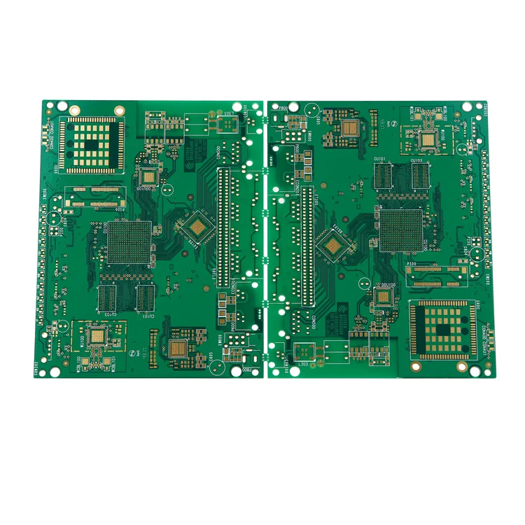 
FR4 high TG material with double row IC pads design using computer server and remote control car circuit board pcb 