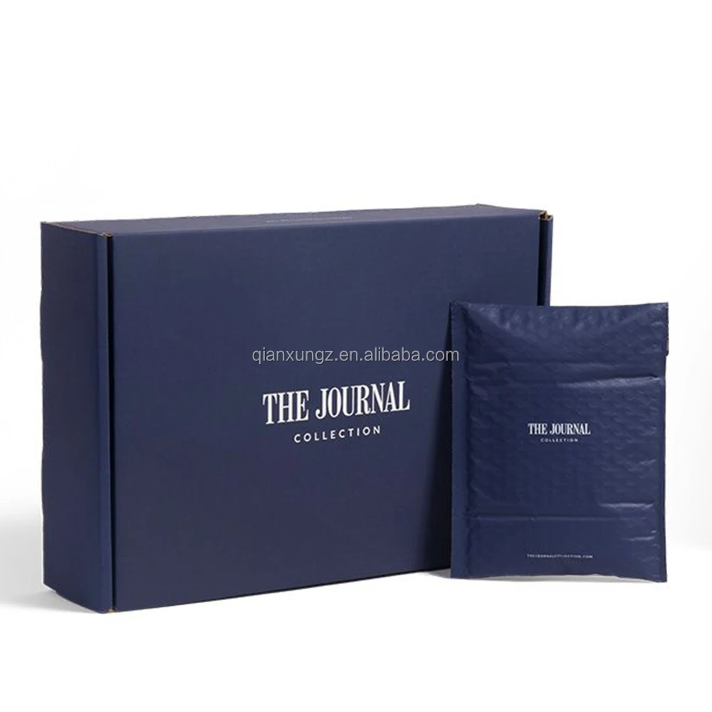 Упаковочная коробка для одежды из гофрированного картона с логотипом на заказ