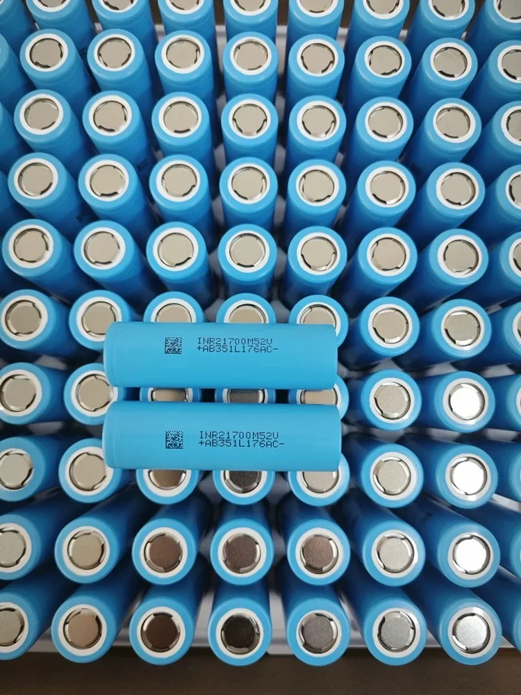 GL Korea высокопроизводительный 5200mAh M52v Цилиндрический литий-ионный аккумулятор 21700 15A перезаряжаемый произведенный в Корее