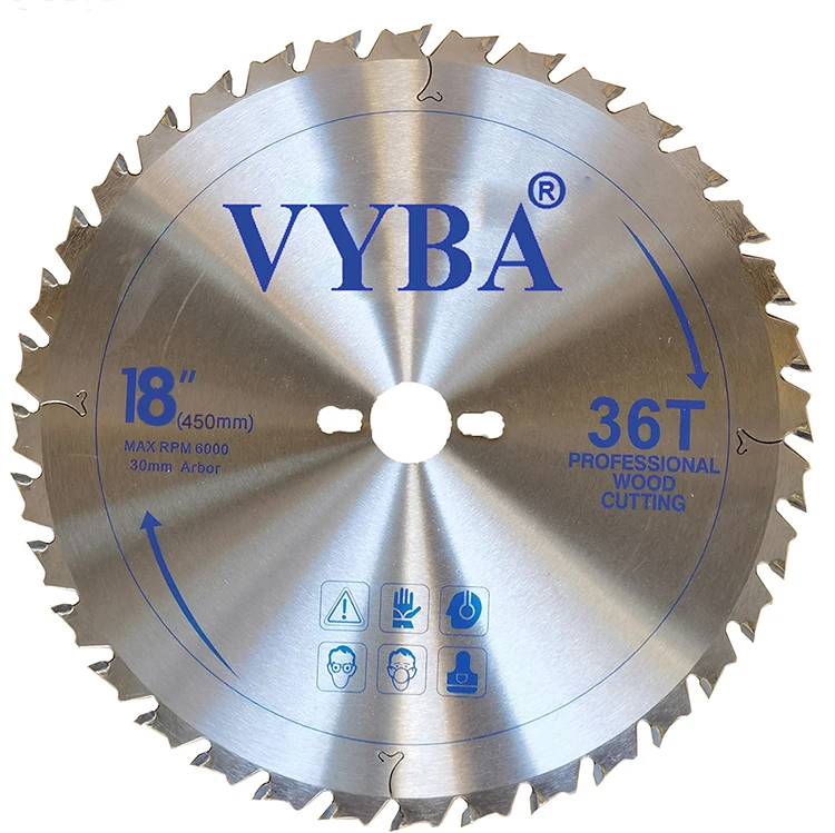 
large size 450mm wood cutting disc for hardwood cutting 