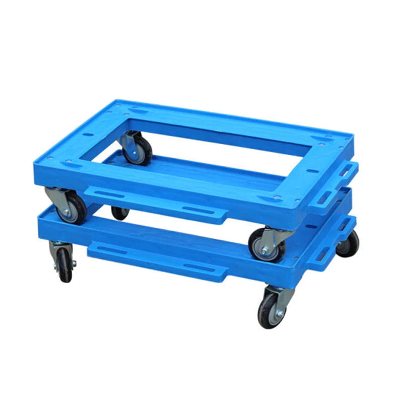 Warehouse Plastic Transport Logistic Moving Dolly for Sale