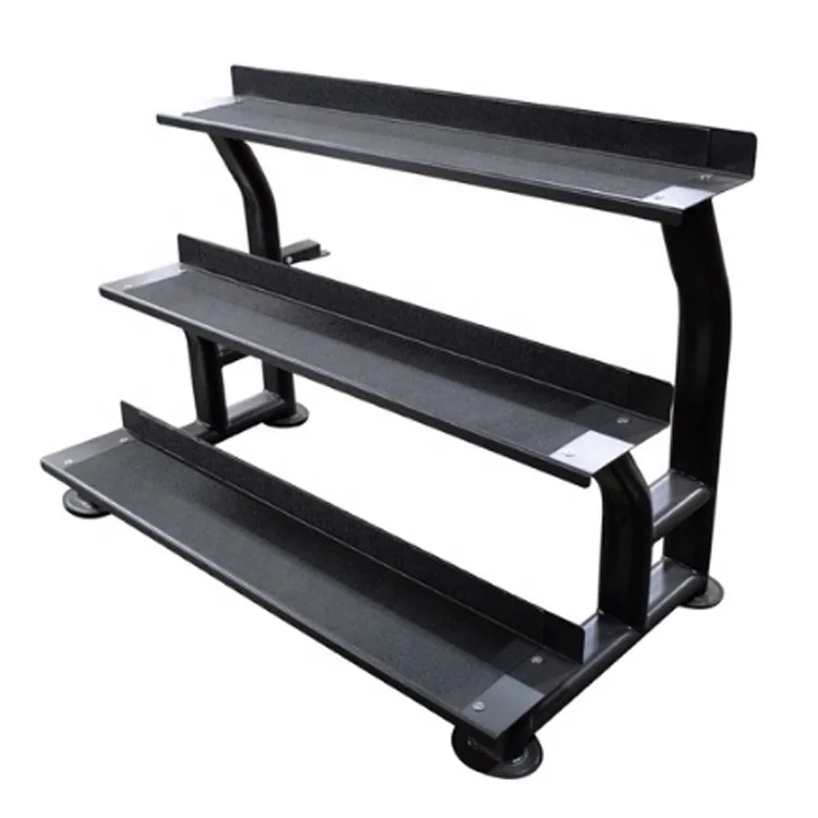 Hot selling 3-Tier Kettlebell Storage Rack Fitness Equipment Weight Holder for Kettlebell Set