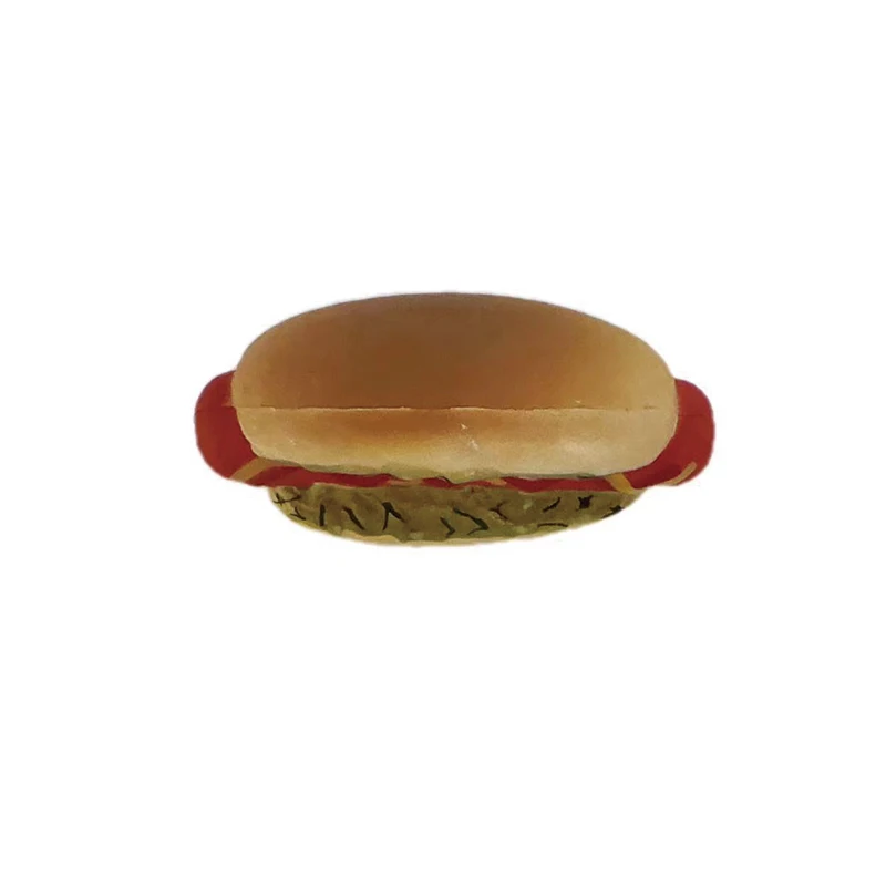 Giant hot dog stress release fidget squeeze toy squeeze the toy big soft toy for kid and children kindergarten use