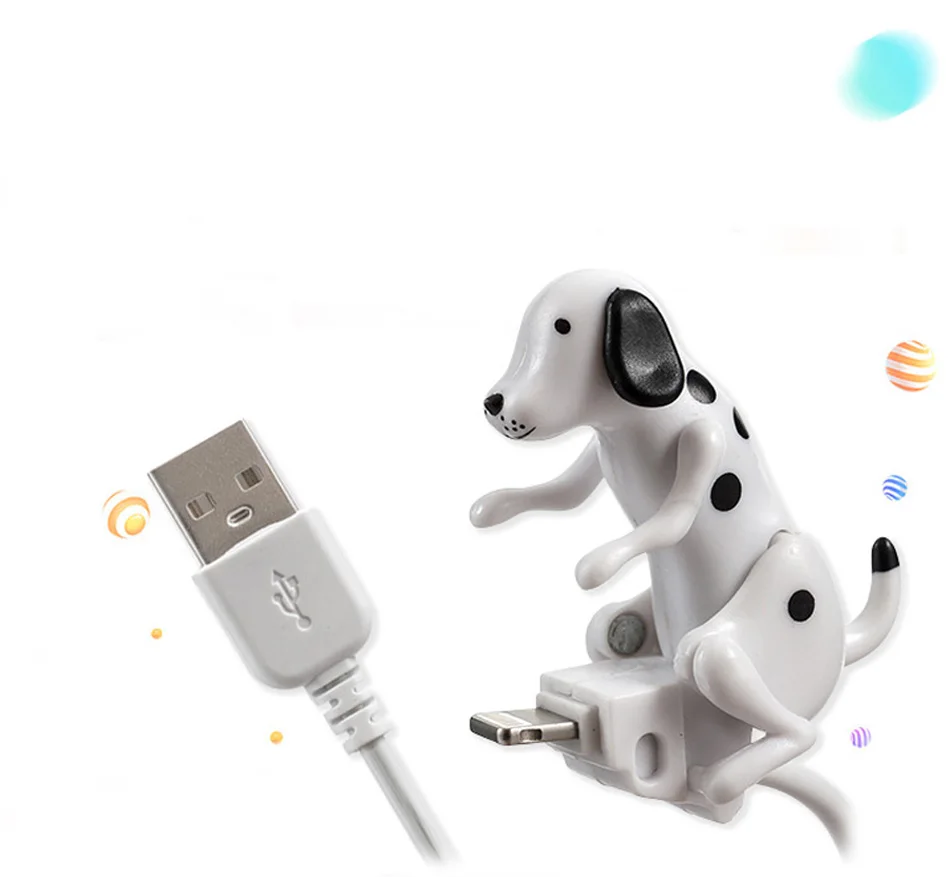 
High quality factory wholesale humping dog usb cable running dog usb data cable for android phone hot seller puppy dog usb cable 