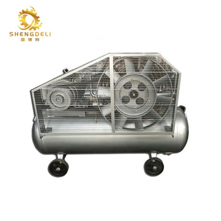 
220V High Efficiency Long Duty Cycle High Quality Oil Free Twin Heads Portable Mini Air Compressor with 50 liters tank 