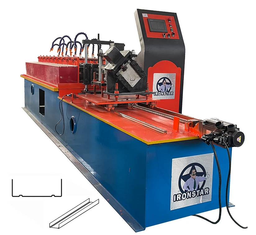 C Roof Making Machine And Light Weight Steel Structure Truss Purlin Machine.