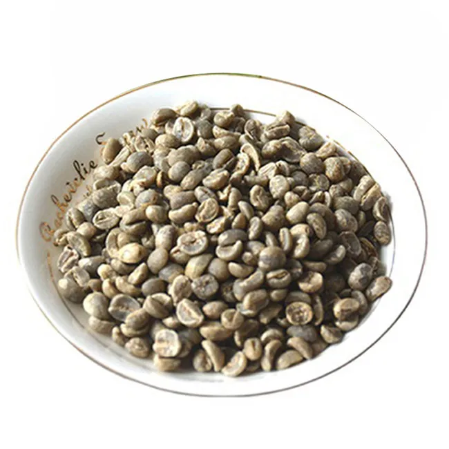 100% arabica coffee beans fresh green coffee beans in Yunnan