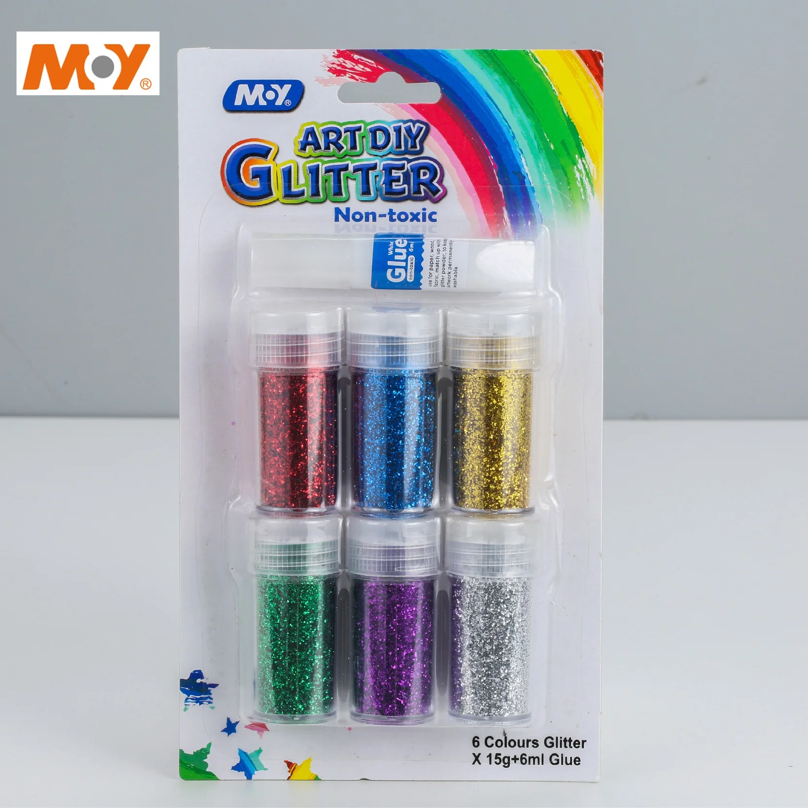 Нетоксичная и экологически чистая художественная блестящая пудра для