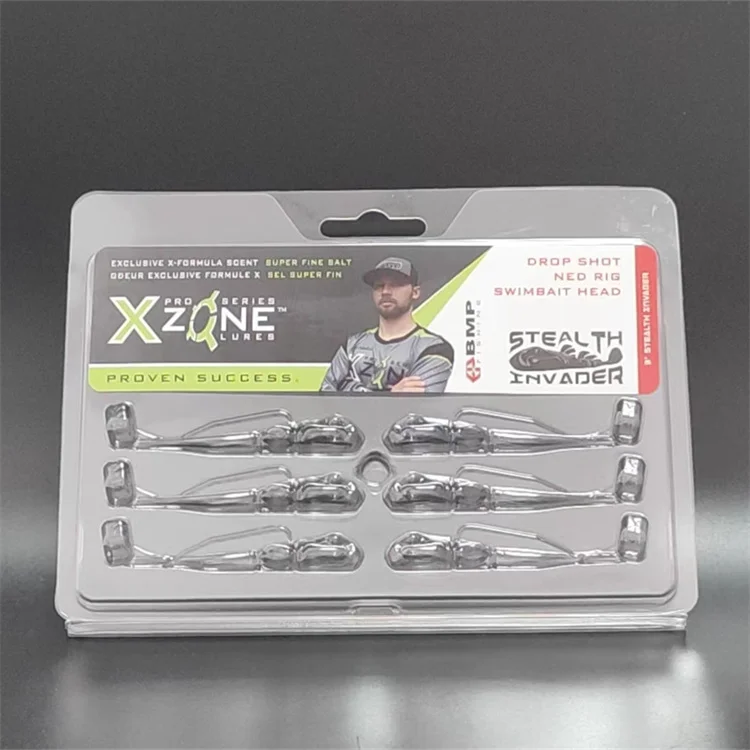 Пластиковая рыболовная приманка из ПЭТ/ПВХ