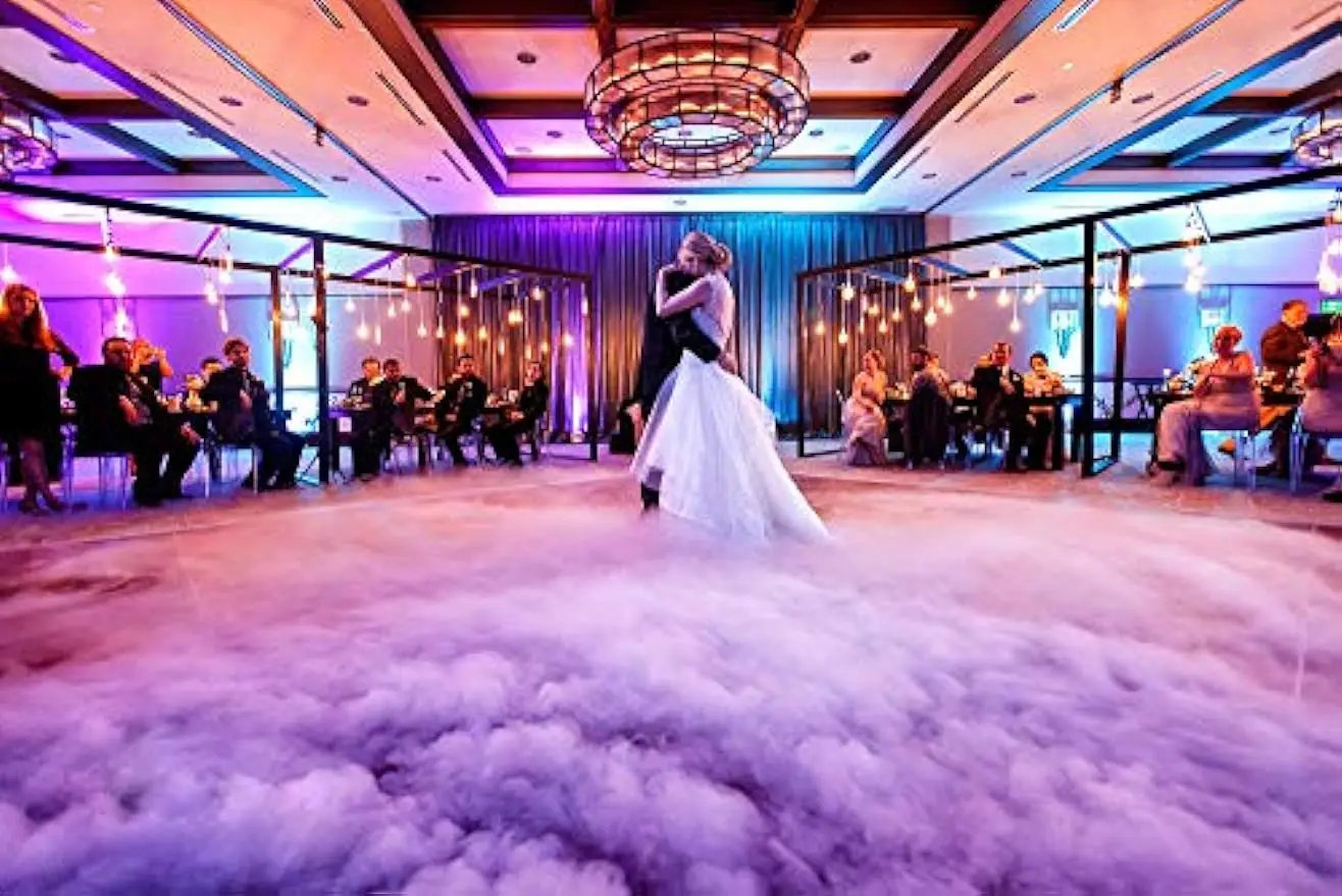 Topflashstar 3000W Water Fog Machine For Wedding Party Low Lying Fog Machine Stage Equipment