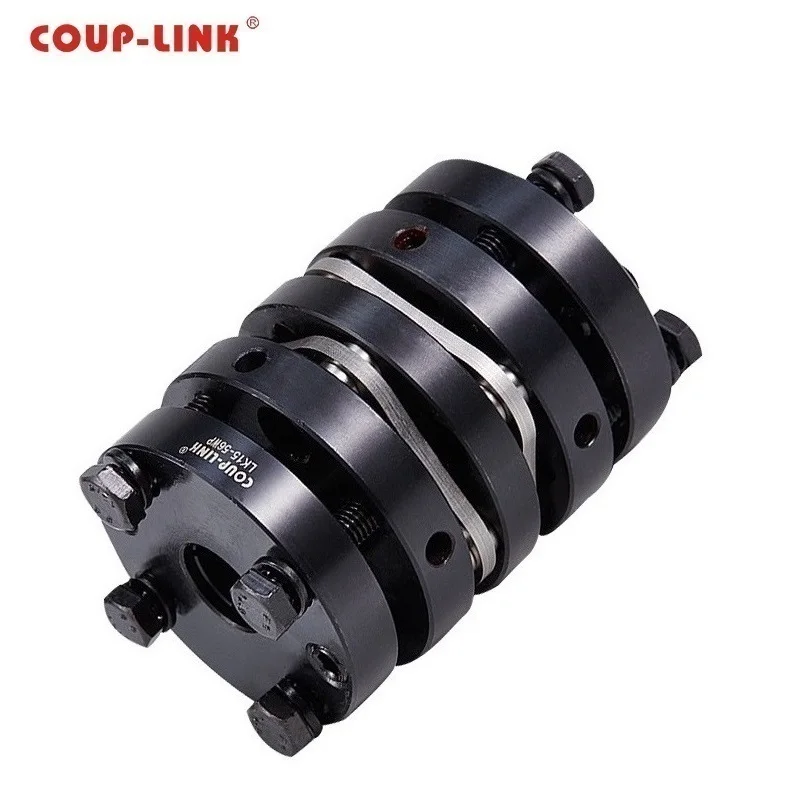 Metal Plate Spring Disc Linear Shaft Coupling Of Motor Gearbox